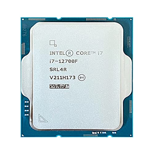 c I7-12700F Baru I7 12700F 2.1 GHz Dua Belas c Prosesor CPU Dua Puluh Benang 10NM L3 = 25M 65W LGA 1700 Baru Tapi Tanpa Kipas