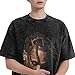 Travis Rapper Scott Vintage T Shirts Womans Mens Crew Neck Short Sleeve Oversized Top Fashion Tees Unisex T-Shirt