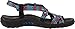 Skechers Women's Reggae Loopy Toe Ring Sandal,blue/pink,7 M US
