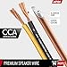 Install Link 14 AWG Gauge Speaker Wire Cable (30 Feet) Stereo, Car or Home Theater, CCA