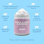 Mellow Moo'd Whipped Grass Fed Beef Tallow - Face + Body Cream - Tallow Moisturizer for Sensitive Skin - Natural Body Butter Lotion XTRA Large 9 FL OZ - Made In USA (9oz, Lavender) - Image 4