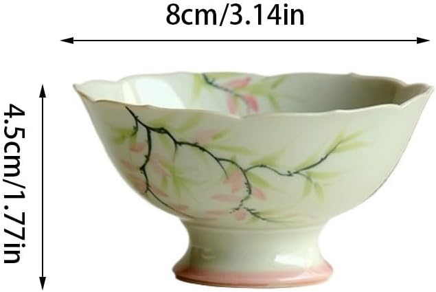 GSOUL Kungfu Tea cup Retro Creative Teacup Ceramic Tea Ceremony Accessories Home Bowl Living Room Hospitality Small Tea Cups