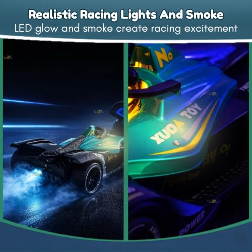 Image of Toy Imagine 2.4GHz RC F1 Racing Car for Kids, Green