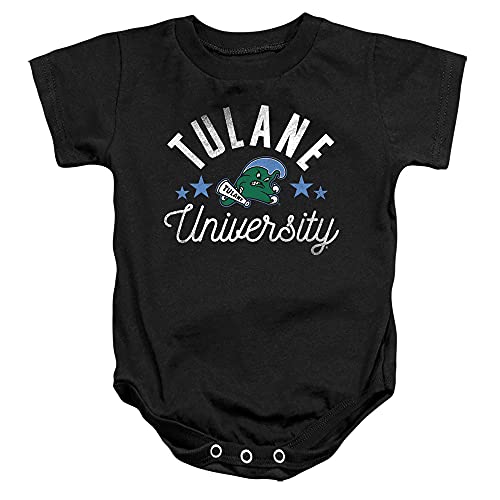 Tulane University Official Green Wave Unisex Infant Snap Suit for Baby