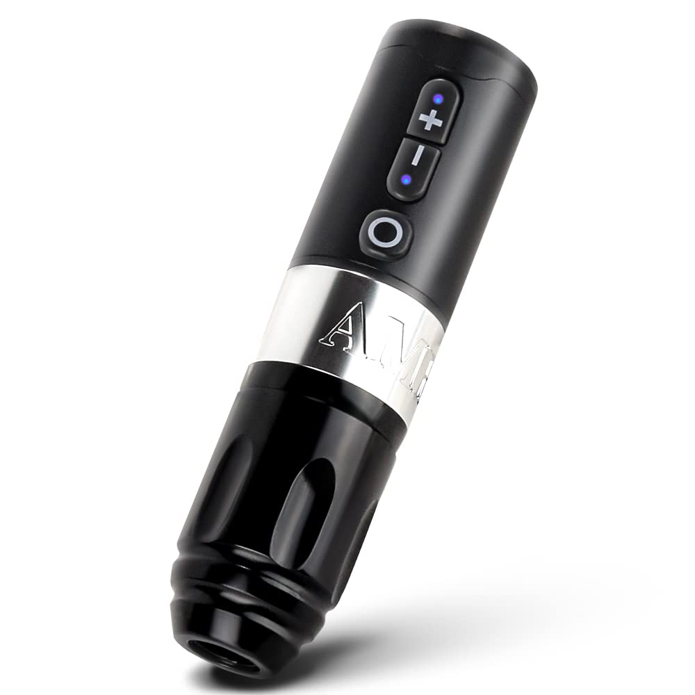 Ambition Uncia Wireless Tattoo Machine with Coreless Japan Motor - Rotary Tattoo Battery Pen Wireles