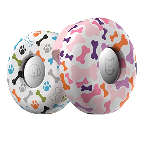 Dog Collar Holder for AirTag, 2 Pack Silicone Pet Collar Case for Apple Airtags, Anti-Lost Airtag Dog Collar Holder GPS Tracker Compatible with Cat Dog Collars Charms Harness & Backpack Accessories -  typecase
