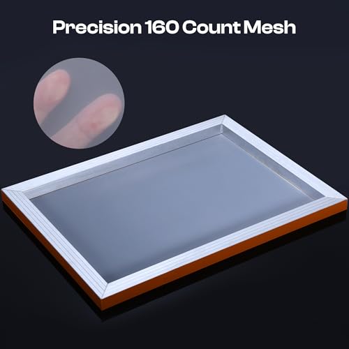 Écran de sérigraphie aluminium anti-déformation pour impression textile - 4