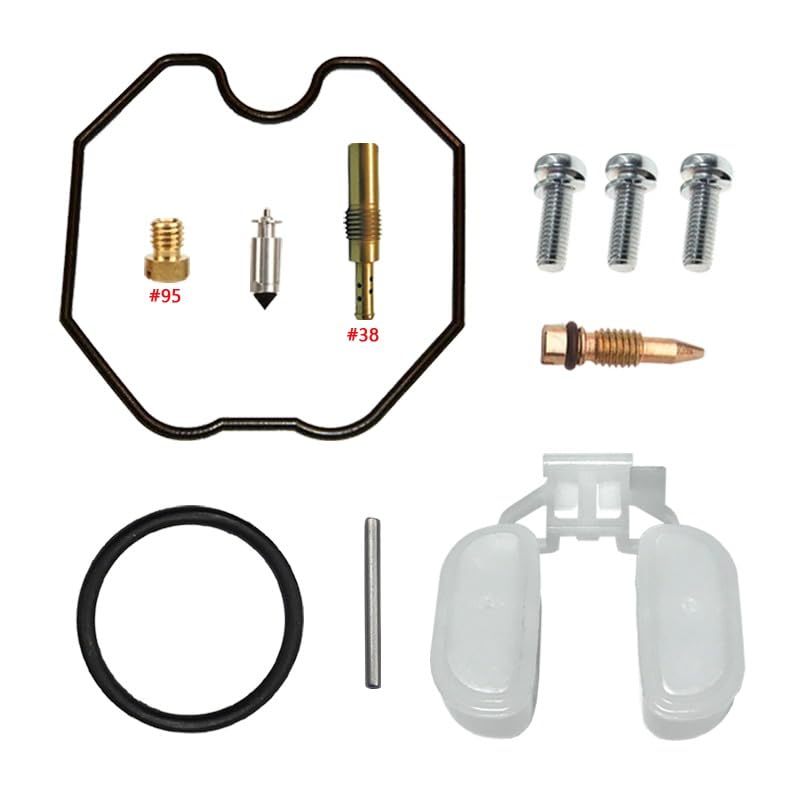 Kit réparation carburateur TRX250 Recon 1997-2001 avec flotteur et gicleur laiton