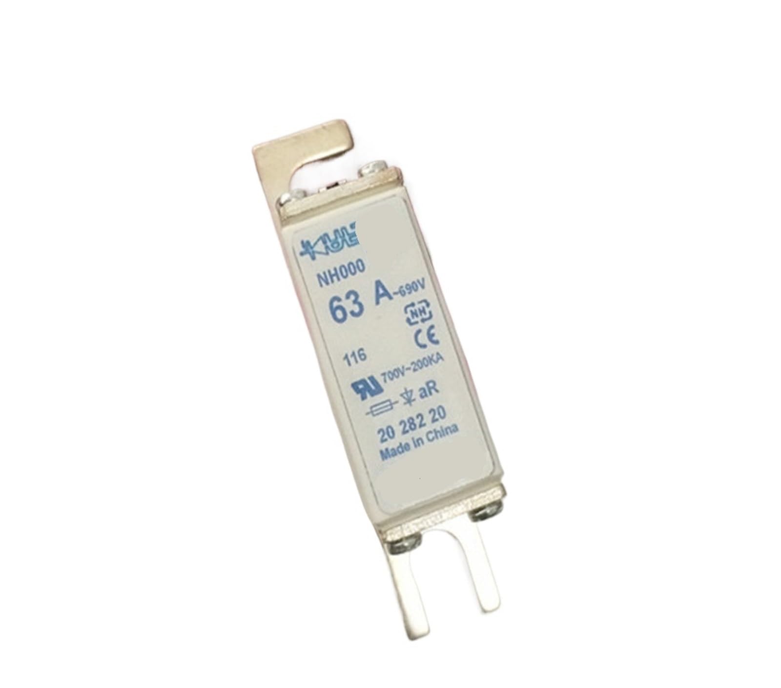 Fuse 250A NH000 690V modèle 2028220 haute durabilité thermique