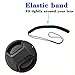 [2PCS] 58mm Lens Cap Cover for AF-P NIKKOR 70-300mm f/4.5-6.3G ，Canon EF-S 18-55mm f/3.5-5.6 is,AF-S DX NIKKOR 55-300mm f/4.5-5.6G ED VR Lens, for Nikon Canon Sony and Other Lenses with 46 mm Thread