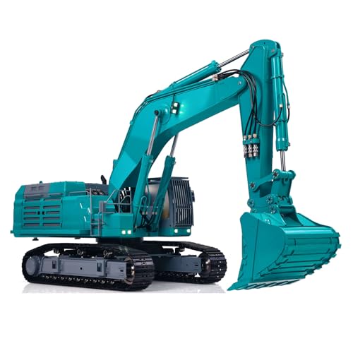 Image of 1 /12 6-Way Valves Remote Control Hydraulic Excavator 395F Metal RC Digger Dual Pump Brushless Motor Paladin PL18EV LITE Radio Hobby Grade Model for Adult Hobby
