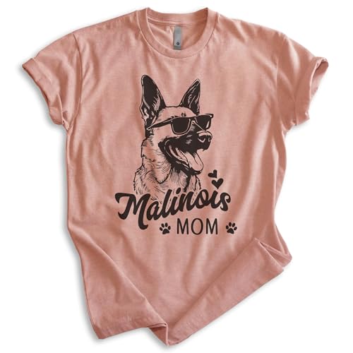EVERTREE CLOTHING Malinois Mom, Unisex Women's Shirt, Belgian Mal...