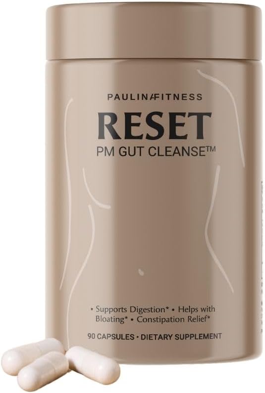 Paulina FITNESS Reset Overnight Digestive Aid, Bloating...