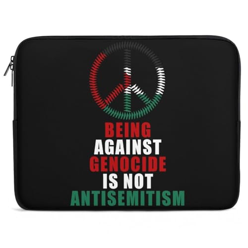 Free Palestinian Peace Flag Laptop Sleeve