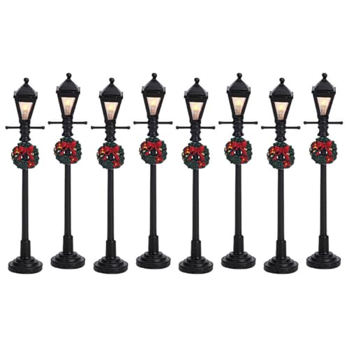Farolas de Natal de gás, conjunto de 8, 4,5 V, modelo 64500, de Lemax Christmas