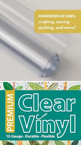 Premium Clear Vinyl Roll: 12-Gauge - Durable - Flexible Premium Clear Vinyl Roll: 12-Gauge - Durable - Flexible