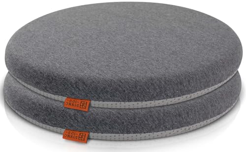 Sitzkissen Stuhl 40x40 cm im 2er Set – Sitzkissen Outdoor mit Memory Foam...