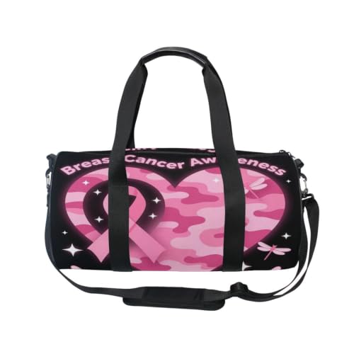 Bolsa de deporte redonda y ligera con bolsillo interior para gimnasio 2