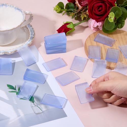 Cuñas de plástico para muebles resistentes y calzos transparentes multiusos 4