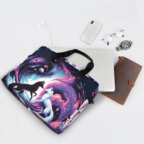 Funda para portátil Alaza Fox Yingyang Nebula 13-15.6 pulg miniatura 7