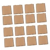 Anneome 25 Stück Boxen Mini-Pizzaschachtel Mini-Pizzakartons kleine Pizzaschachteln Pizzakartons aus Wellpappe Papier