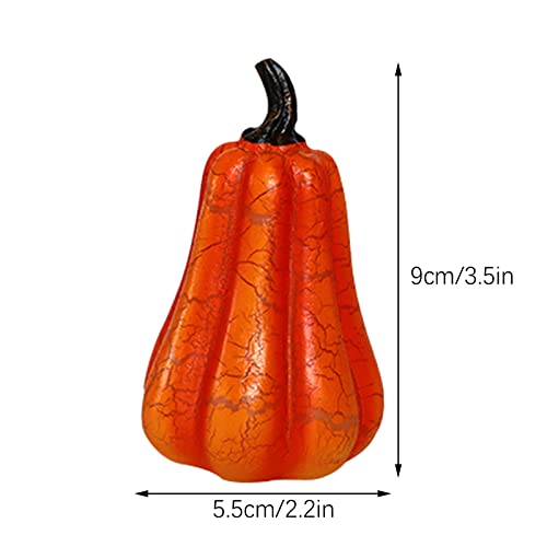 Citrouilles d'automne d'Halloween LED 3D Lanterne Lumineuse Décoration de Table
