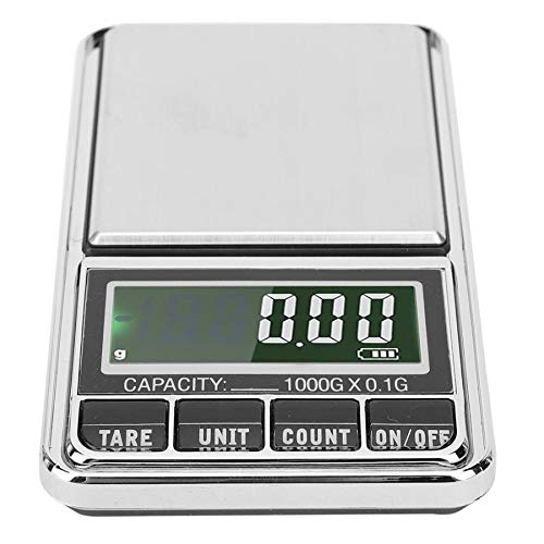 MbeLLO Cyfrowa waga kuchenna, waga elektroniczna, przenośny wyświetlacz LCD mini elektroniczna waga cyfrowa narzędzie do ważenia instrument elektroniczna waga wysoka precyzja