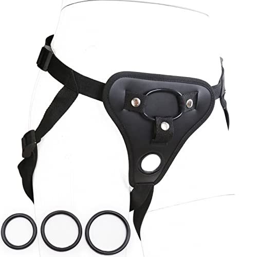 ペニスバンド ペニバン! 3つのペニスリング 女性用貞操帯 ディルド固定ベルト 貞操たい 男性 拘束具 アダルトグッズ t字帯 セクシーな下着 smグッズ 女性 拘束 空洞装着型 男女兼用(貞操パンツ)のサムネイル