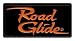 Harley-Davidson Embroidered Road Glide Emblem Patch, Small 4 x 2 in. EM1056642