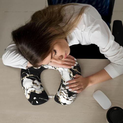Almohada de poliéster para cuello con soporte miniatura 7