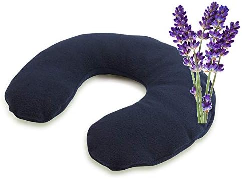 Miniatura 9 de SunnyBay Almohadilla térmica para microondas, almohada térmica para microondas para terapia húmeda, caliente o fría, envoltura térmica para cuello y