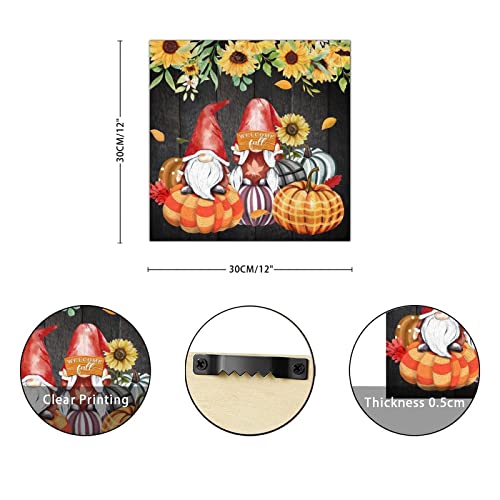 Decoration murale classique en bois Welcome Fall haut de gamme - 3