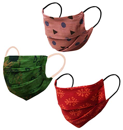 Image of Touchstone Filter pocket nose bridge double layer anti-pollution smog smoke cold cough protective cotton face mask Reusable Machine Washable for men, women.