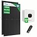 Produktbild 870wp Balkonkraftwerk mit Growatt MIC 800 und 435W Full Black Modulen von Trina