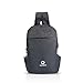 Produktbild FANDARE Casual Sling Bag Herren mit USB-Ladeanschluss Earphone Hole Rucksack Studenten Outdoor Travel Sport Riding Umhängetasche Wasserdicht Polyester