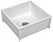 Mustee 65M Mop Sink, White, 36 In L
