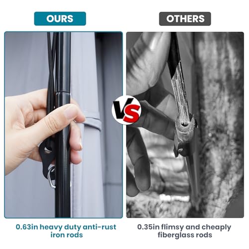Image of Shower Tent, Outdoor Camping Privacy Shelter-Dressing Changing Room-Portable Toilet Tent for Hiking Sun Shelter Picnic Fishing