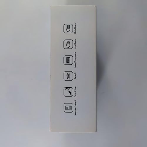 Miniatura 12 de Masdio Luces de bicicleta delanteras y traseras, luces de bicicleta para conducción nocturna, control remoto, haz de 984.3 ft y luz trasera de