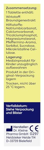 Zirkulin Magen Kautabletten 240 Stück - Pfefferminzgeschmack – Schnelle Linderung bei Sodbrennen und Magendruck – Hilfe gegen Verdauungsbeschwerden – für gezielte Magenunterstützung – Bild 5