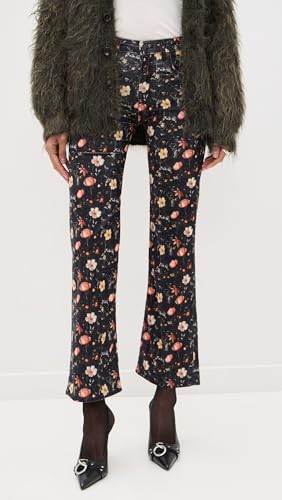 R13 Women's Joan Kick Flare Velvet Jeans2