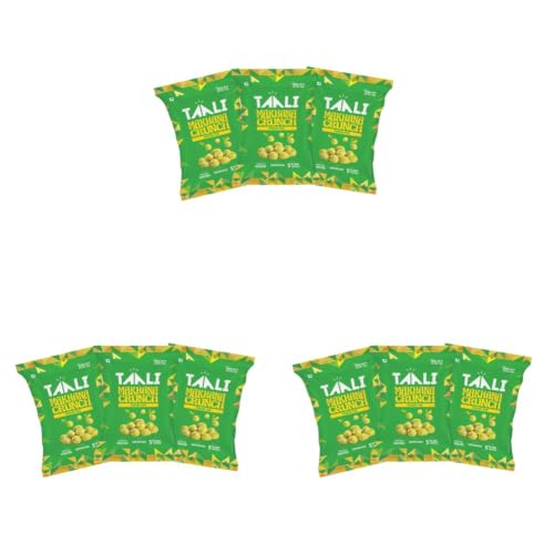 Image of Taali Roasted Makhana | 60 gm (Pack of 9) | Pudina Pop | 100% Vegatarian | Gluten Free, No Cholesterol, No Trans-Fat