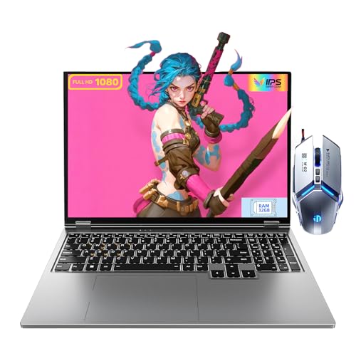 TOPGRO S1 16" Portátil Gaming i7 GTX 1050