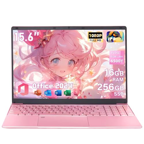 Amazon.co.jp: ノートパソコンピンク【Win 11/MS Office 2024搭載