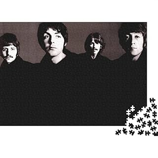 Puzzles pour adultes de 1000 pièces The Beatles – Jeux éducatifs familiaux – Puzzle défi cérébral pour enfants – 1000 pièces (75 x 50 cm) - Les Beatles, Paul McCartney, John Lennon, RIngo Starr, George Harrison
