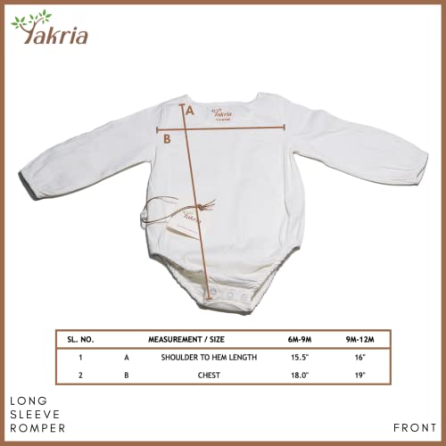 Image of Long Sleeve Romper Unisex - Organic Baby Clothing