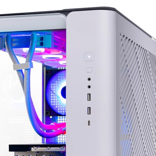 Image of Skytech Gaming King 95 Gaming PC, AMD Ryzen 7 9850X3D 4.7GHz, NVIDIA RTX 5070 Ti 16GB VRAM, 2TB Gen4 NVMe SSD, 32GB DDR5 RAM 5600, 850W Gold ATX 3 PSU, 360 ARGB AIO, WI-FI 6, Windows 11, Desktop