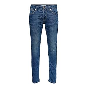 Only & Sons Heren Slim Jeans Onsloom Jog Pk 8472 Noos