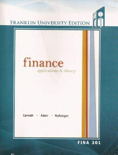 FINANCE APPLICATIONS AND THEORY 4TH EDITION visual data 7