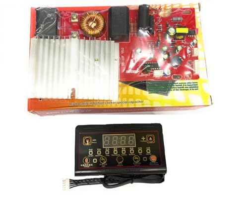 Image of Universal Induction Cooker Circuit Board, 2000W, SE-12F Model, Digital Control Panel