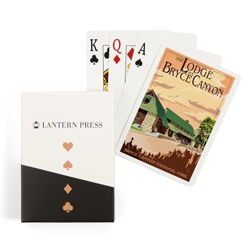 Lantern Press The Lodge Bryce Canyon naipes póker